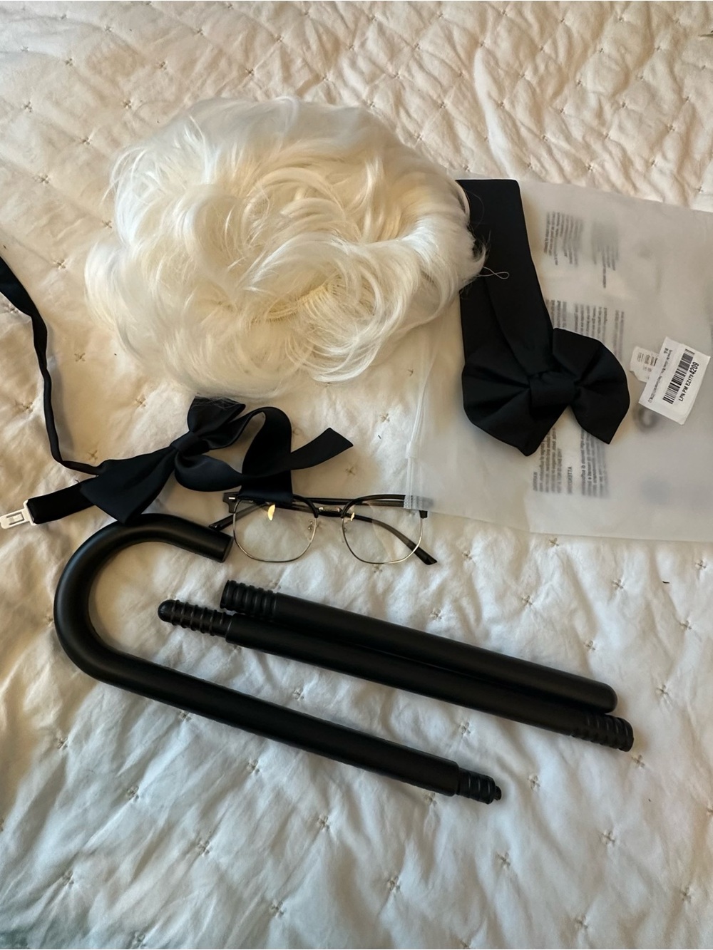 Men’s Colonel Sanders White Suit and Wig/accessories - costume - Picture 2 of 10
